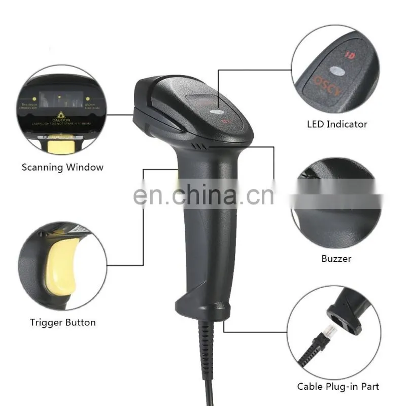 Usb Pos Supermarket Barcode Scanner