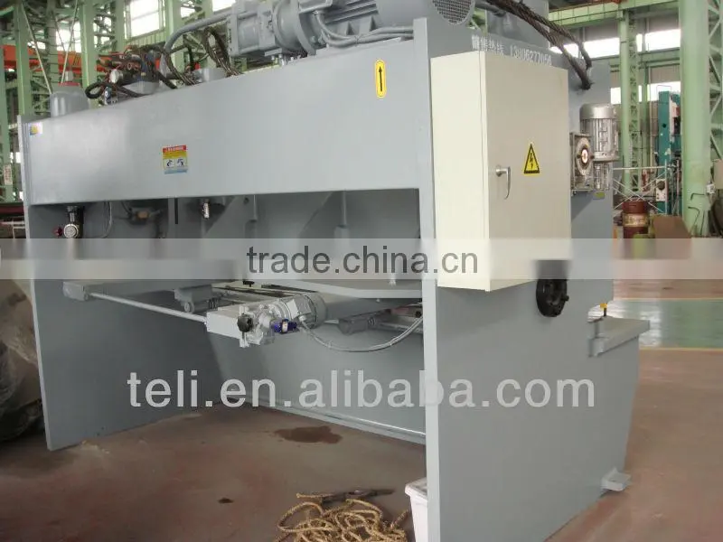 QC11Y seires hydraulic metal shearing machine