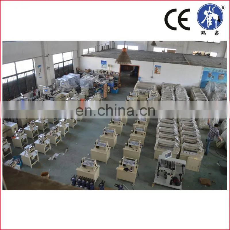 Automatic woven label fabric label wash care label cutting machine