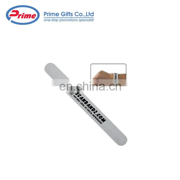 Wholesale Cheap Silicone Sport Custom Slap Bracelet