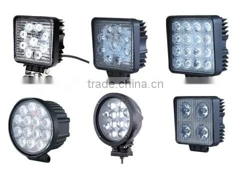 60w round led work light for jeep