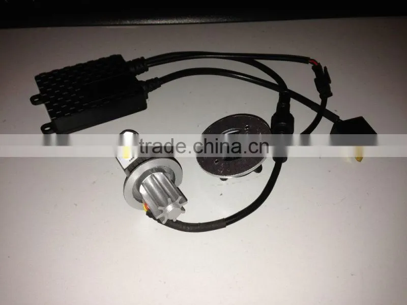 car led headlight H4H/L, high power led headlight 50W, 2000Lm, 8-30V