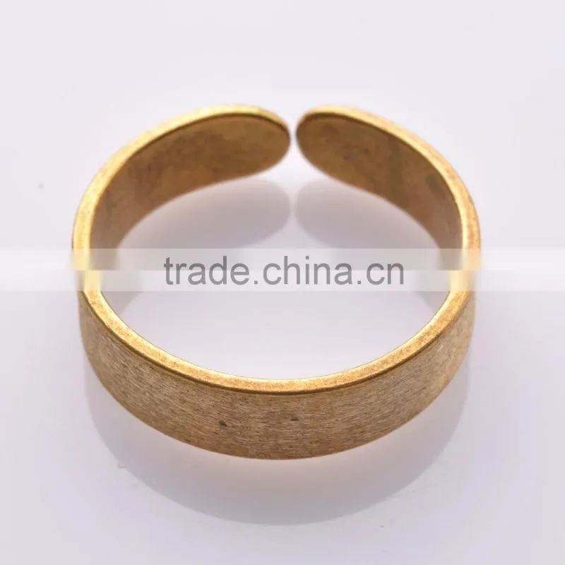 Brass of ring jewelry