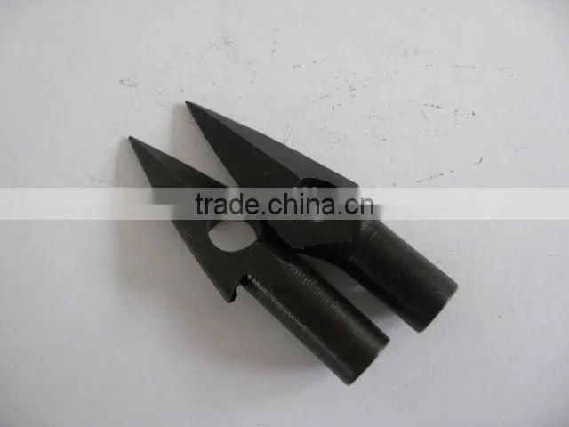 Linkboy target point steel 2 blades points big hole