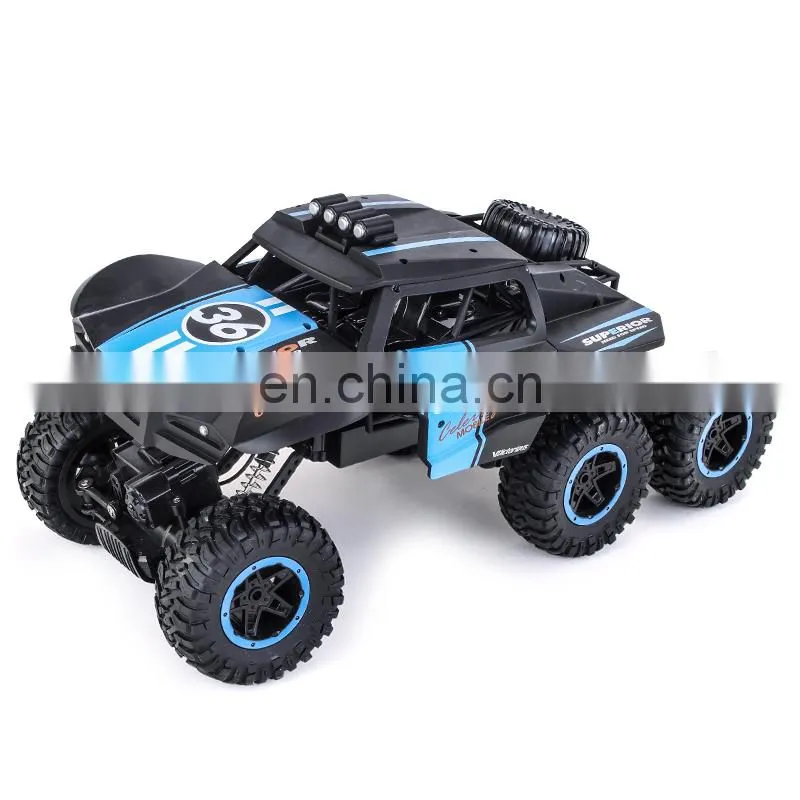 JJRC Q101 Big Rc Car Six-Wheel Drive Climbing Remote Control Cars 1/10 Off-Road Vehicle Children Outdoor Toy Gift