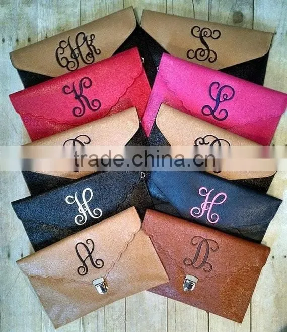 Monogrammed Crossbody Clutches For Valentine's Gifts