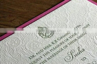 Fancy Folding Wedding Invitation Cards