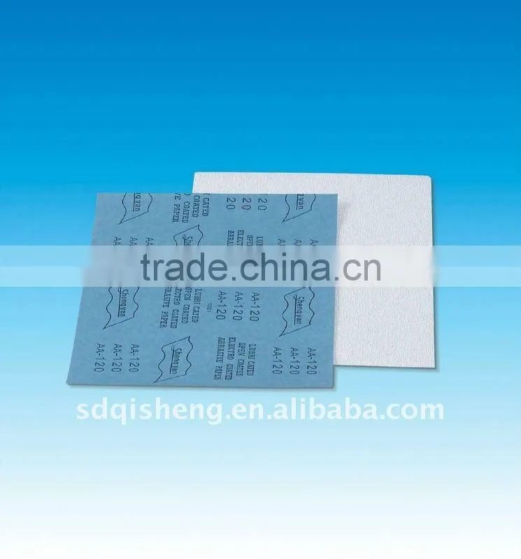 wood sanding paper