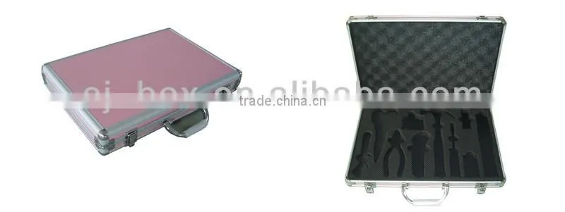 New! pink aluminum case for commom tools