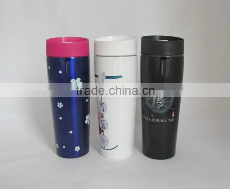 NEW DESIGN 350ml stainless steel vacuum flask keeps drinks hot and cold