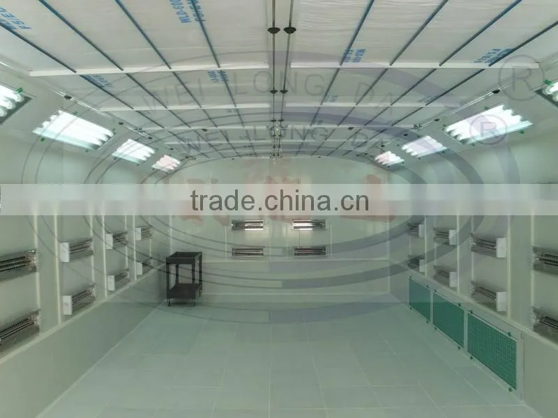 WLD7100 Common Car Spraying Booth, Car Baking Booth, WLD7100 Car Paint Booth