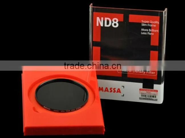 Massa super slim nd filter of ND8 58mm photography neutral density filter