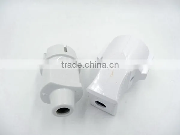 Excellent Quality ABS Schuko plug and socket /Schuko Female/Schuko Male Plug