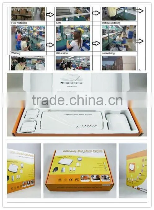 Hot sales Business/Home GSM MMS security equipment YL--007M3B Alarm System security Anti theft