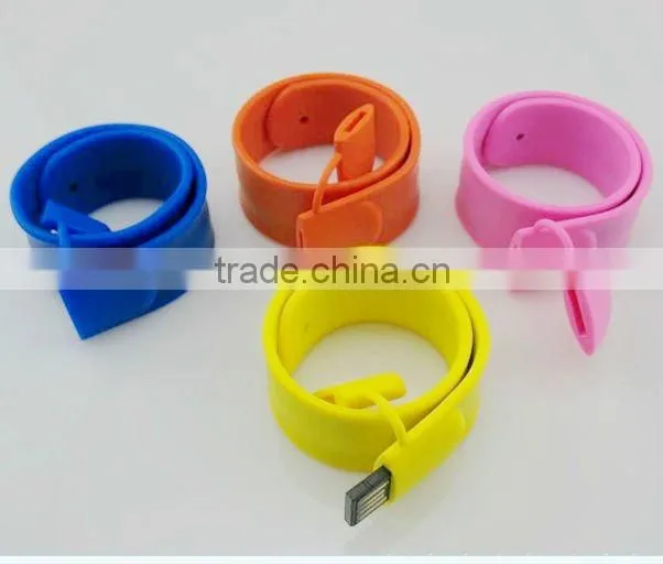 new silicon power bacelet usb flash drive