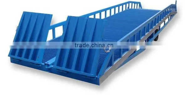 hydraulic mobile container ramp / container unloading equipment
