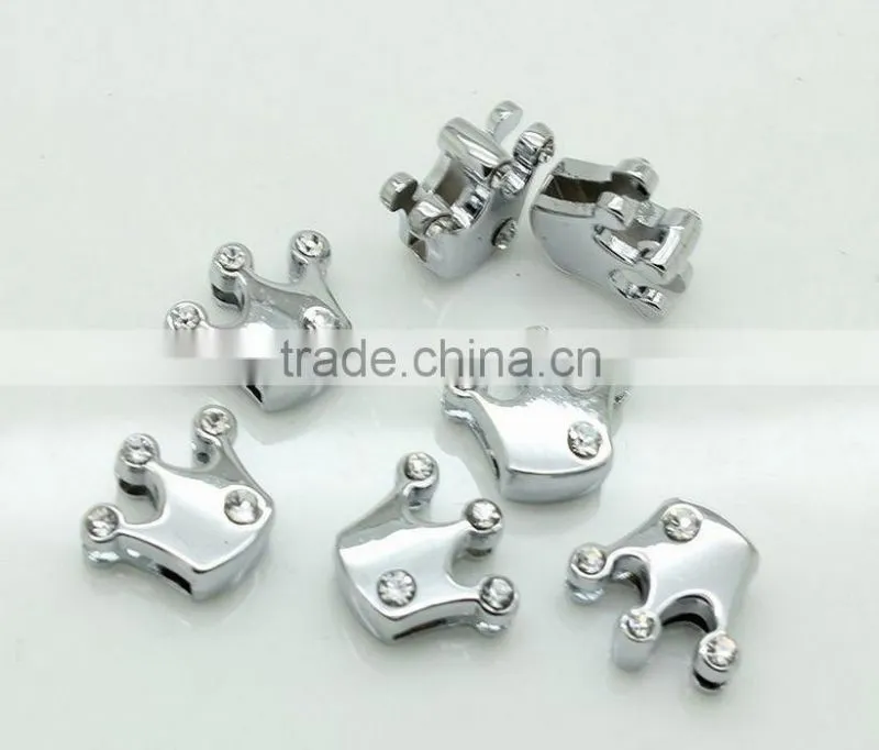 Zinc Alloy Cartoon Enamel Slide Charm 8mm inner Width Wholesale