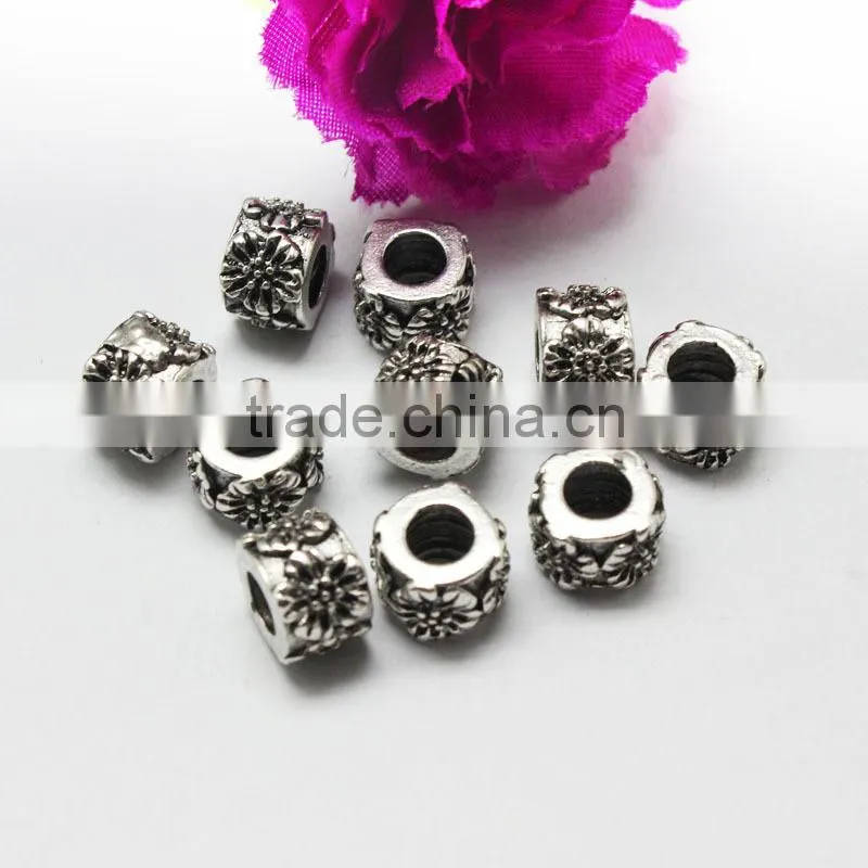 Pdora Jewelry Accessories Common Bombax Flower Hanging and Slider DIY Zinc Alloy Beads