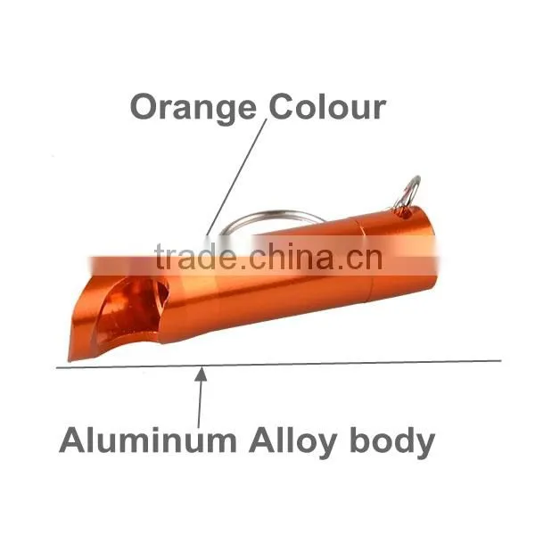High Quality Orange 3 LED keychain Bottle Opener Torch