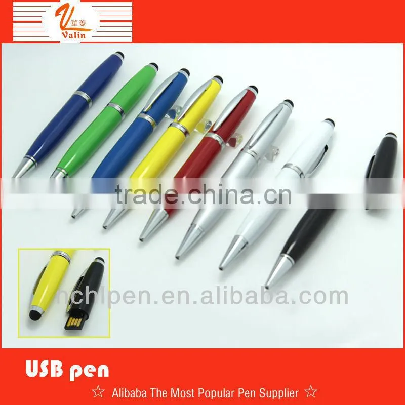 Hot sale busniess usb pen,pen usb flash drive in fashion style