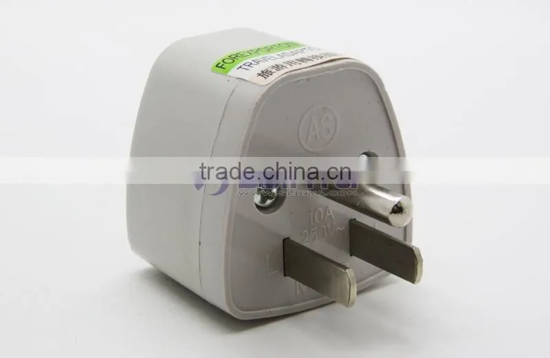 Universal Travel Power Plug to USA AC Plug adapter ( 3-pin ) electrical plug