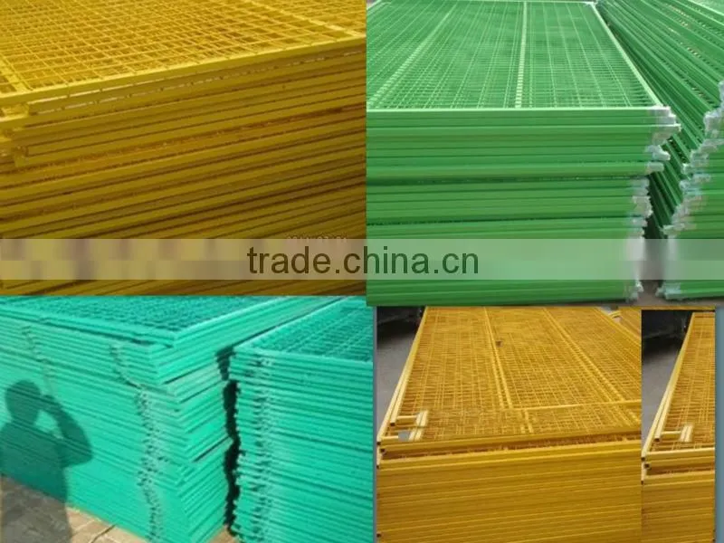 galvanized hot sales 6ftx10ft canada temporary pool fence panel