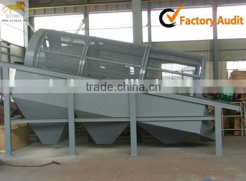 Mobile Gold Panning Equipment Rotary Drum Screen