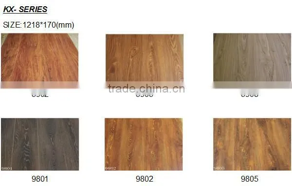 foshan 12mm HDF laminate wood flooring supplier