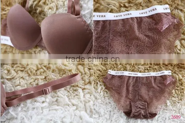 Comfortable red lady's bra