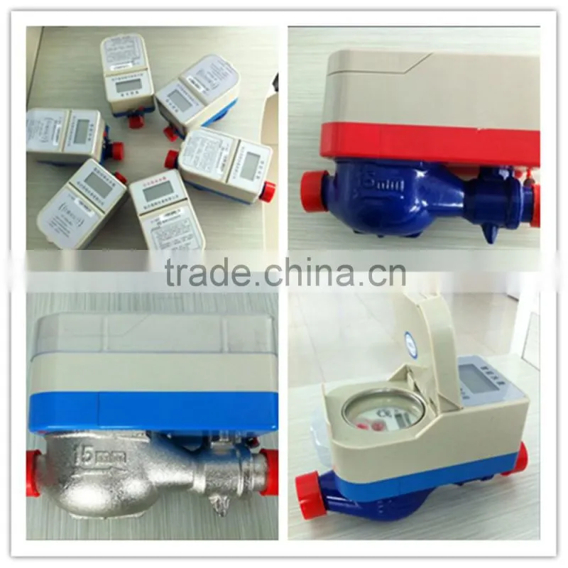 prepaid water meter smart water meter with brass material