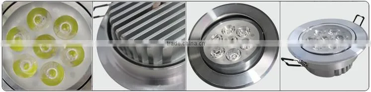 Fedex Free Shipping ROHS CE COB white finish led downlight