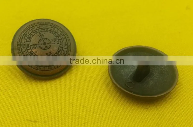 2015 New Arrive Fashion Metal Shank Button For Coats -- MJ1236
