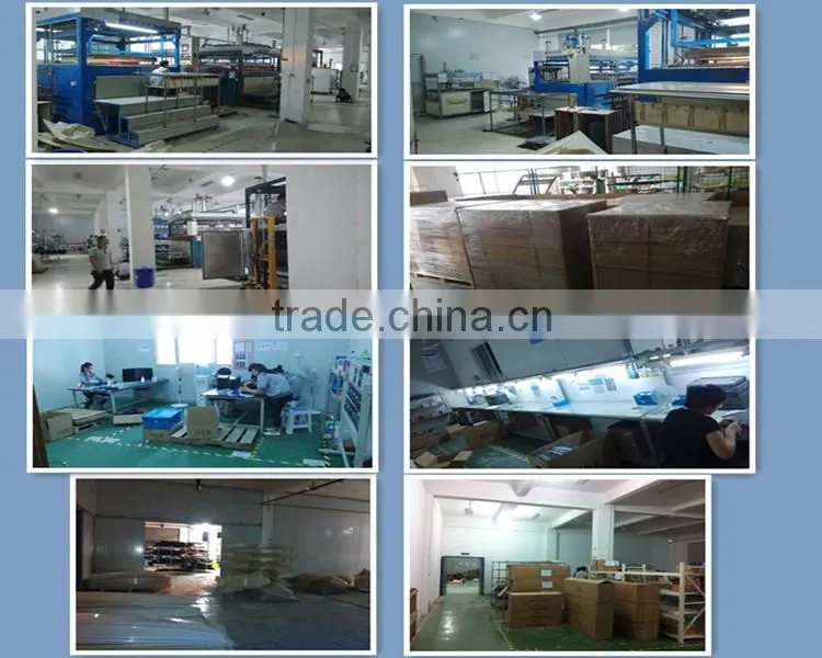 vacuum forming thick blister clear plastic cover/clamshell PVC tray