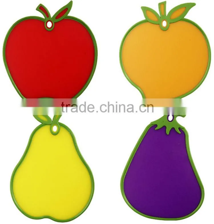Fruit shape plastic butcher block