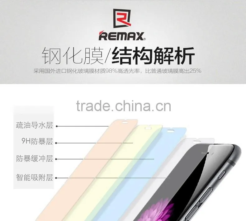 Remax 2pcs Set 0.28mm Glass Protector With Metal Box Explosion-proof Tempered Glass Screen Protector For iPhone 6/6s TB-0060