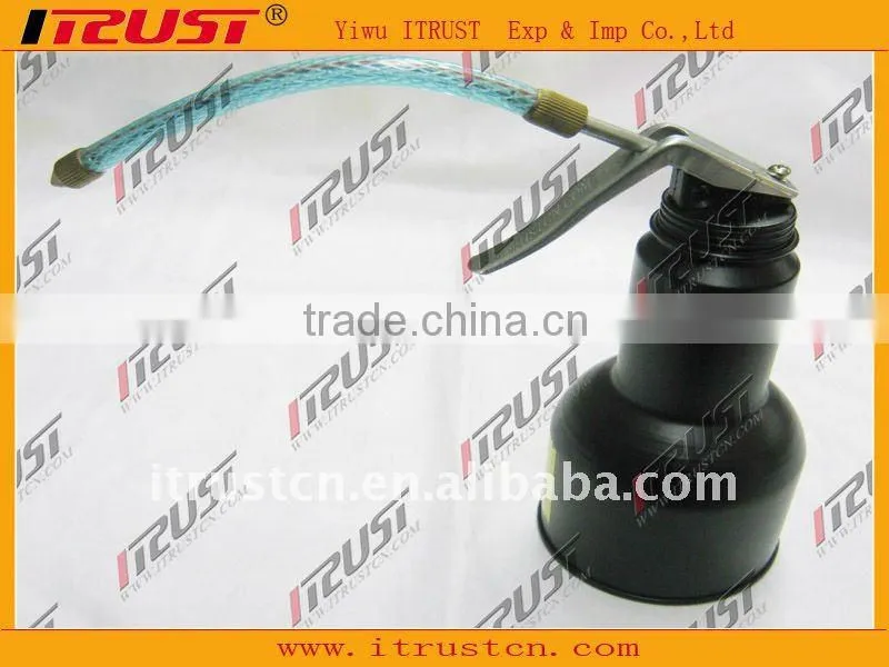 black powder coating oil pot with capacity of 250cc