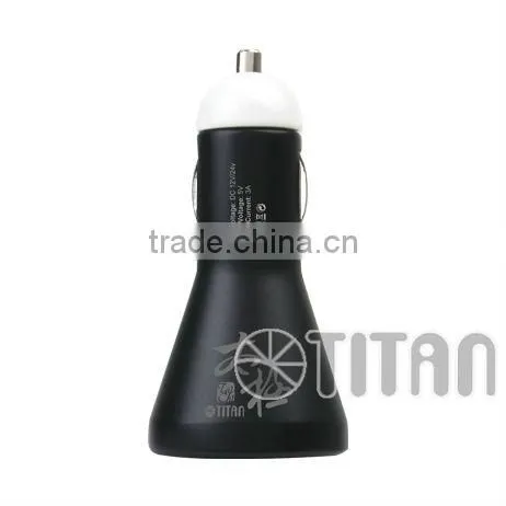 Hot sale multi function 2 in 1 USB car charger and tablet charger