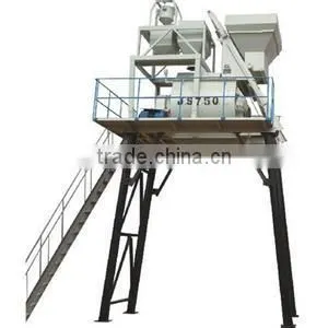 two shaft concrete mixer JS750-JS1500