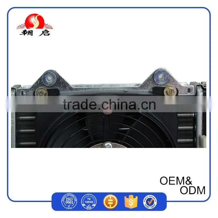Factory Direct Sale Standard Custom Motorcycle Radiator Wih Cooling Fan