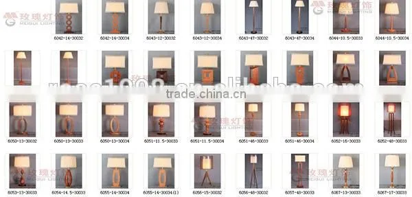 modern desk lights wooden