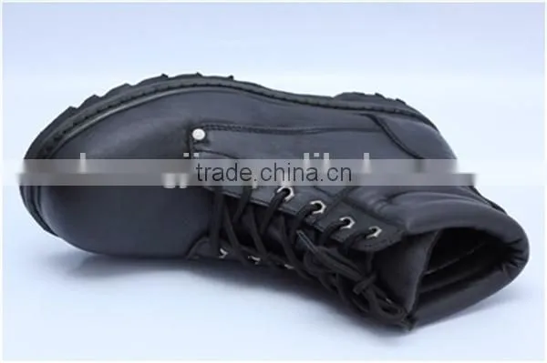 basic action genuine leather steel toe safety shoesa(sj8101)