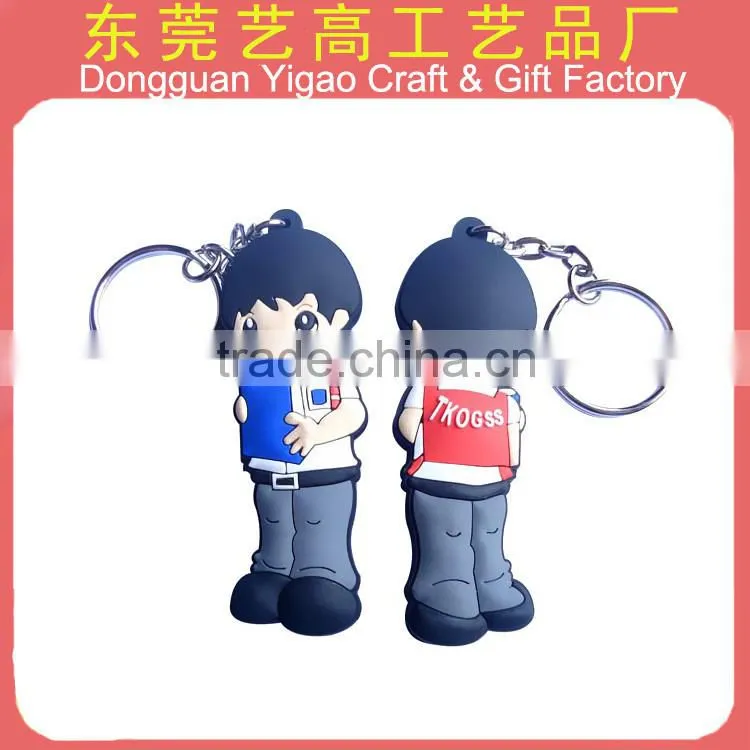 Complex Soft PVC Japanese animation keychain