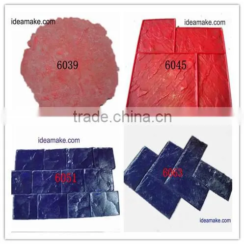 Concrete paver stamping pavement mould