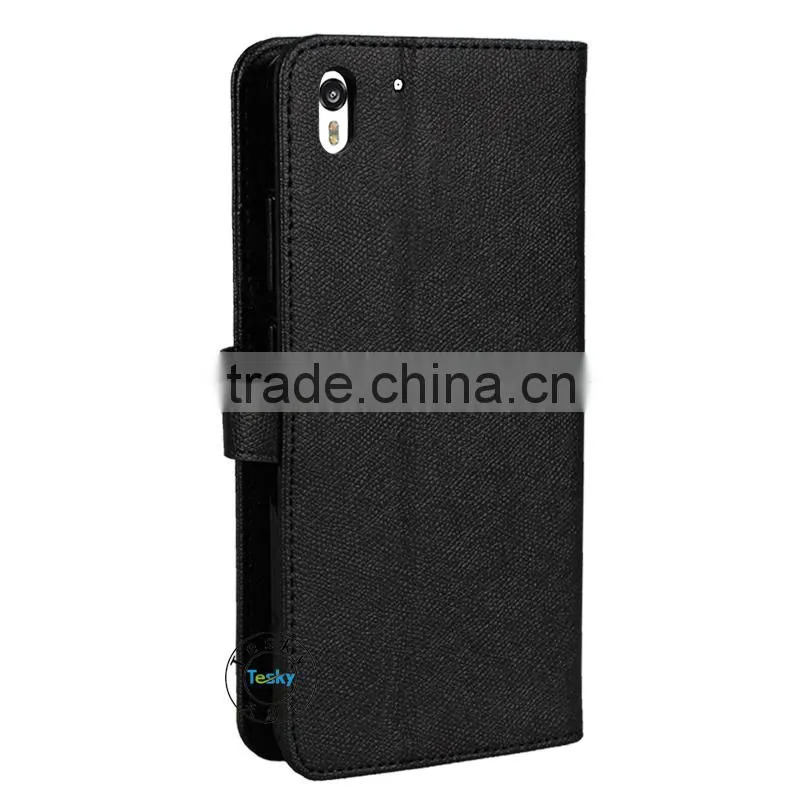 Fancy Cover Case For HTC Desire Eye Flip Cover ( Black )