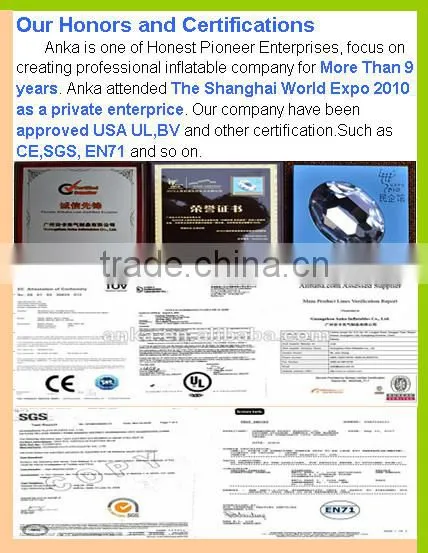 Factory price custom giant inflatable model for sale