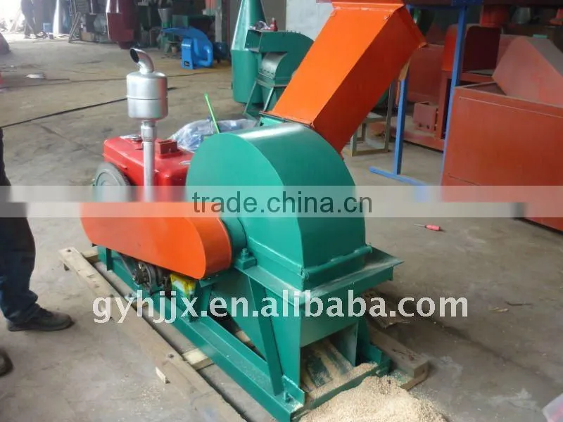 Wood Chiper by Hongji CE CERTIFICATION with diesel engine