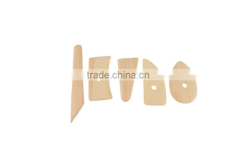 5 pcs Wholesale Wooden Modeling Clay Tools In Stock