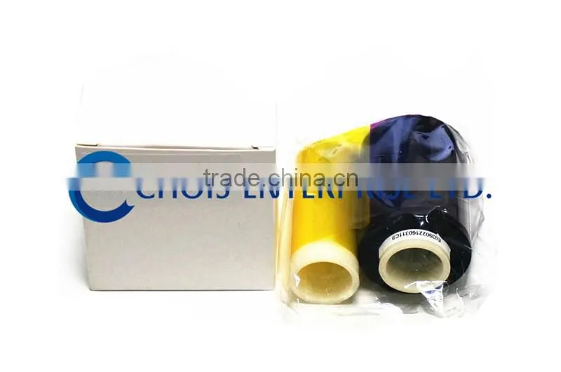 New Zebra Compatible 800015-140 Ribbon,YMCKO Color Ribbon for ID Card Printers,200 Prints
