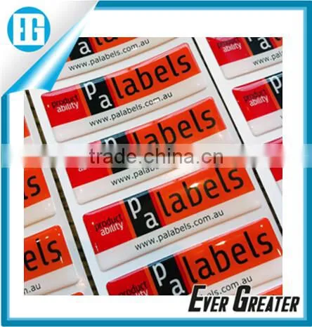 Custom make epoxy resin sticker 3D GEL DOMED DECALS Dome Stickers custom flag 3D Stickers Resin Domed