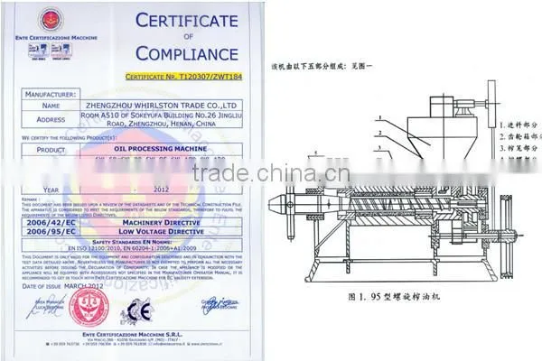 automatic industrial oil press and mini oil press machine